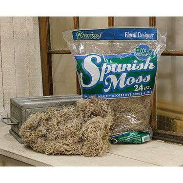 Spanish Moss, 24 oz. Grey - The Fox Decor